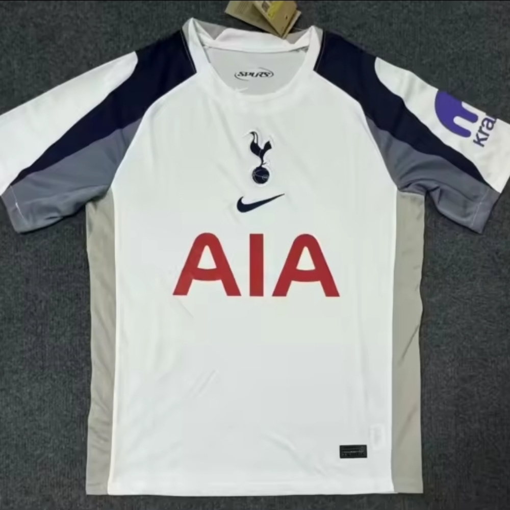 Tottenham Jersey - White and Gray